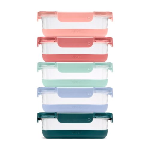 Ello Duraglass Refresh? Meal Prep Containers. Set of 5